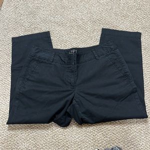LOFT Black Capris